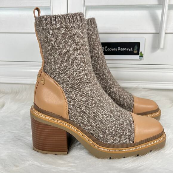 New Women’s Sam Edelman Rozanna Knit Bootie Size 9.5 - Picture 3 of 8